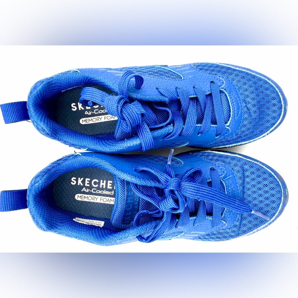 Skechers Kids Royal Blue Sneakers - Picture 6 of 8